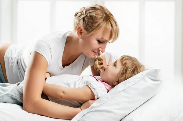 Playful mother and daughter — Stock Photo, Image