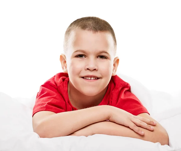 Retrato de niño casa — Foto de Stock