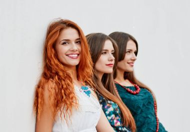 Güzellik smling kız
