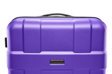 Lila bavul plastik. kolu üst kısmı