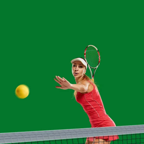 Tennisspielerin — Stockfoto