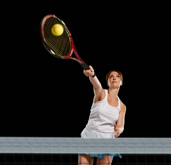 Tennisspielerin — Stockfoto