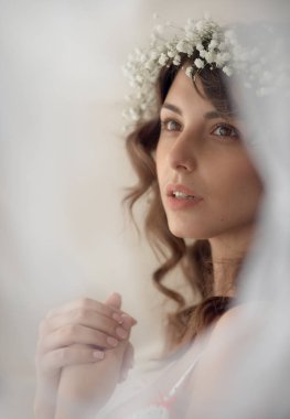 güzel ihale sevimli kız portre