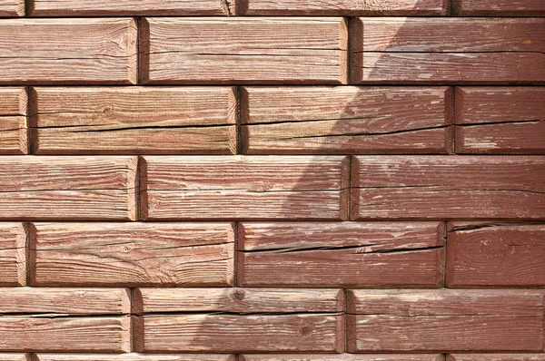 Ladrillos - textura de madera con azulejos — Foto de Stock