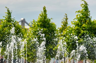 Çeşme sprey. Splash