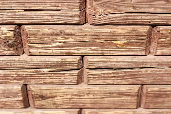Ziegel - Holz kachelbare Textur — Stockfoto