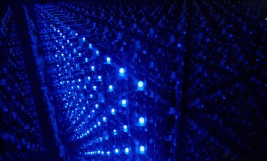 Elektrik mavi Led ışık