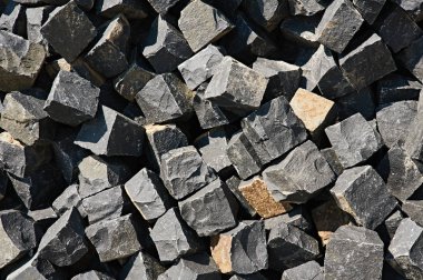 kaldırım ayrıntıları, parke taşı, taş bloklar