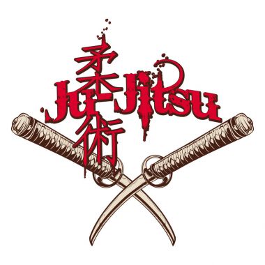 Ju jitsu_0001_Two katana ve hiyeroglif