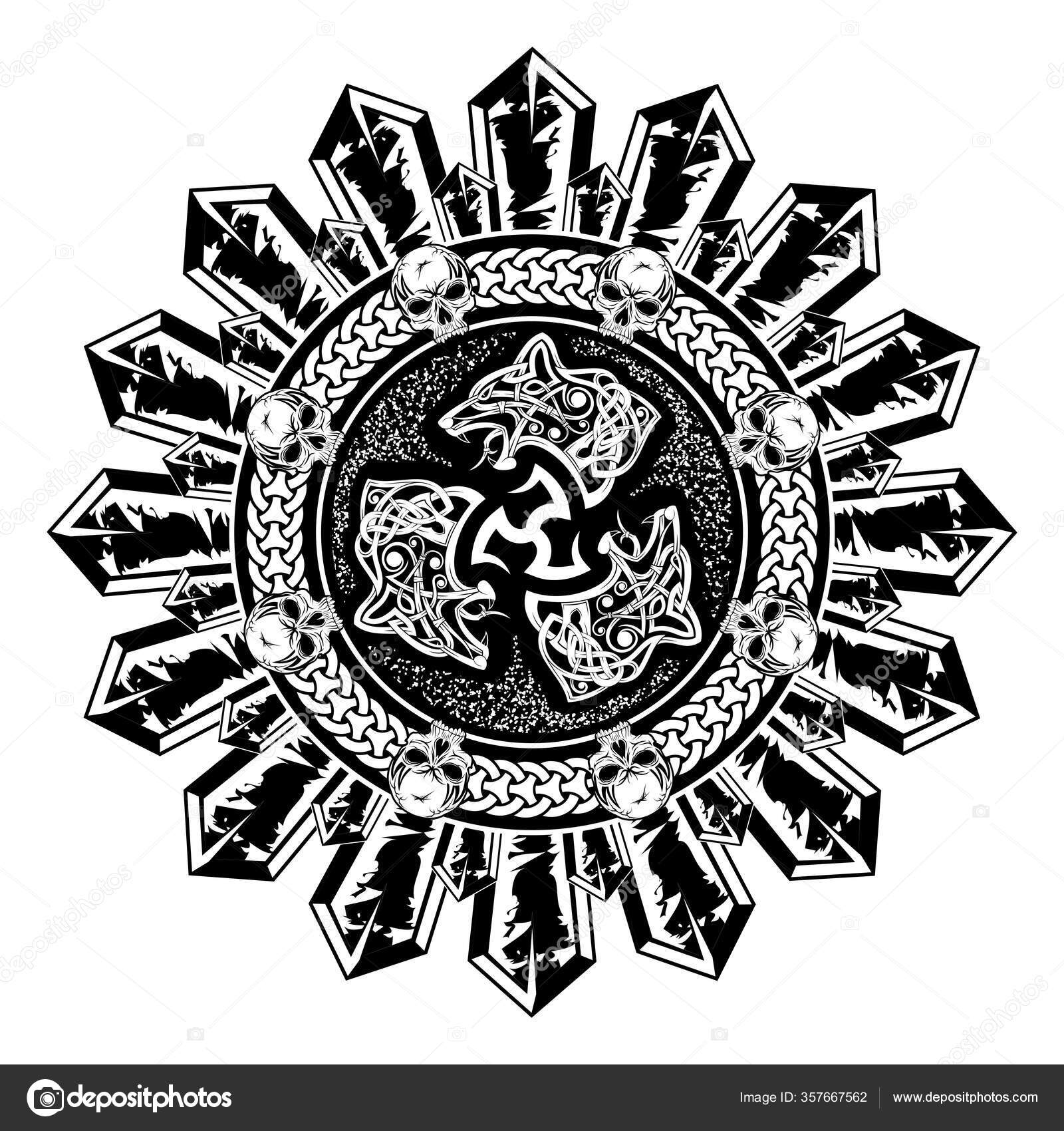 viking vahşi dövme