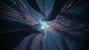 Vj video üçgen tüneli. Taşıma sıvısı soyut. Görsel yanılsamalar, hareket eden dalgalar. Hipnoz için psikedelik soyutlama. Video dj çalmak için arka plan, müzik videoları için VJ döngüsü. LED ekranlar ve projeksiyon haritası. Yolda döngü Hızı hareketi.