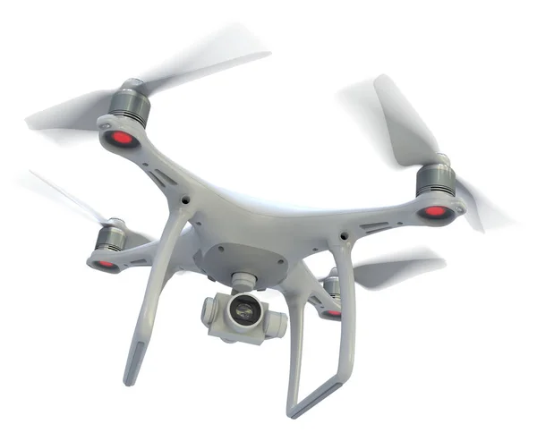 Dron z kamerą — Zdjęcie stockowe