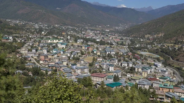 Thimpu. Królestwo Bhutanu — Zdjęcie stockowe