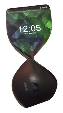Bükülmüş genel smartphone
