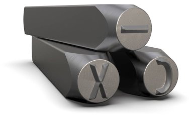 Metal yumruk damgası