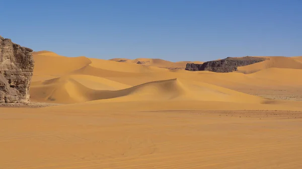 Sahara çöl dunes — Stok fotoğraf