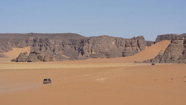 Paisagem do deserto do Saara — Fotografia de Stock