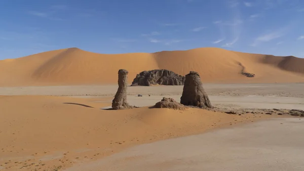 Τοπίο της ερήμου Σαχάρα — Φωτογραφία Αρχείου