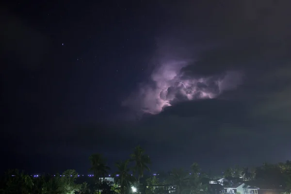 sea storm lightning long exposure sri lanka thunder thundercloud
