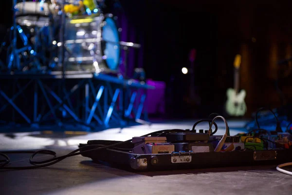 On the stage of a concert — Stock Photo, Image