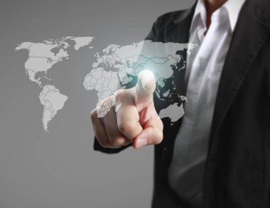 dokunaklı sanal simge sosyal ağ