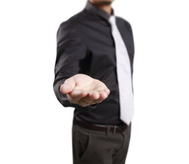 Eli boş bir iş adamı.