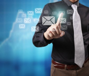 dokunaklı sanal simge sosyal ağ