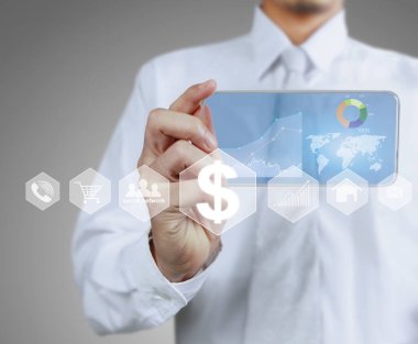  han içinde hareket eden telefon