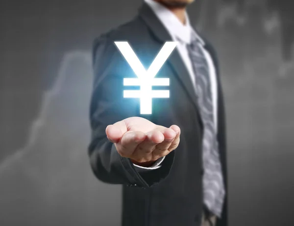 Financiële symbolen die uit de hand lopen — Stockfoto