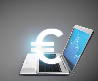 Laptop monitör ile Önden Görünüm