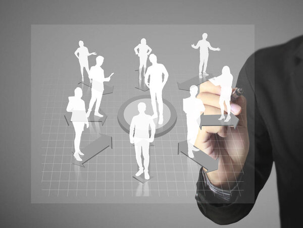 Рисунок графики растущий граф
