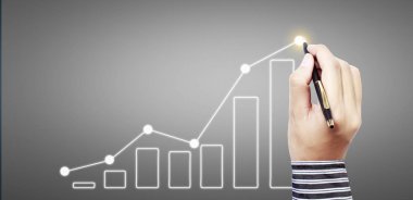 El çizimi grafiği, büyüme grafiği