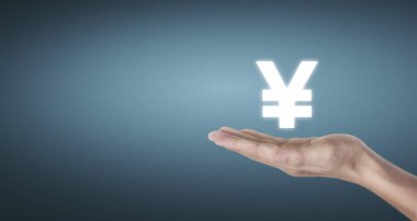 Finansal gösterge ve muhasebe piyasa analizi grafiklerine elle dokunmak