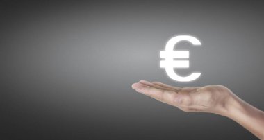 Finansal gösterge ve muhasebe piyasa analizi grafiklerine elle dokunmak