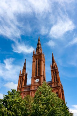 Neo-Gotik Marktkirche Wiesbaden'da