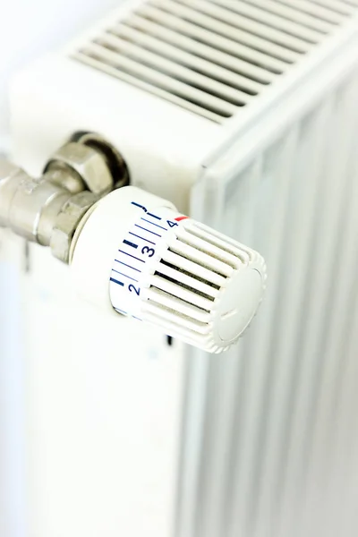 Dettaglio di un riscaldatore nell'appartamento — Foto Stock