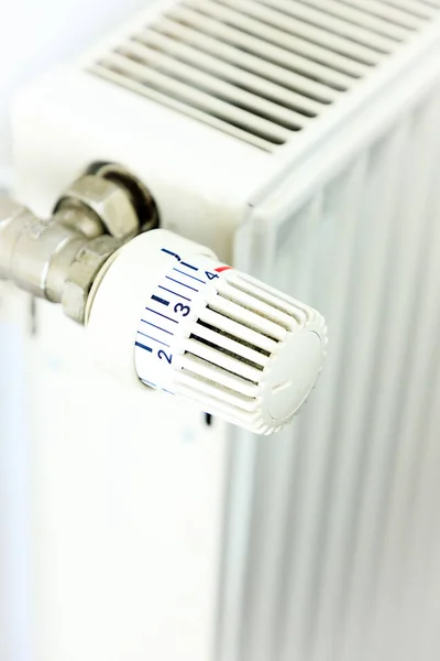 Detail of a heater in the apartment — Stock Photo, Image