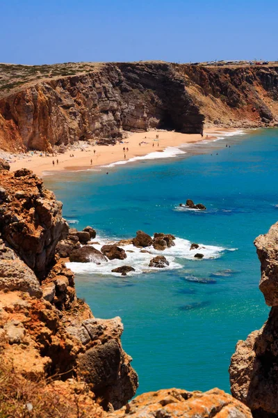 Costa rocosa en Portugal —  Fotos de Stock