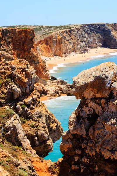 Rocky Coast v Portugalsku — Stock fotografie