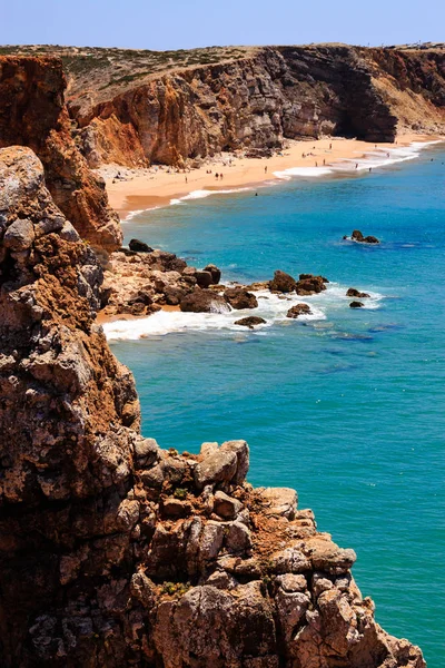 Rocky coast in Portugal — Stock Photo, Image
