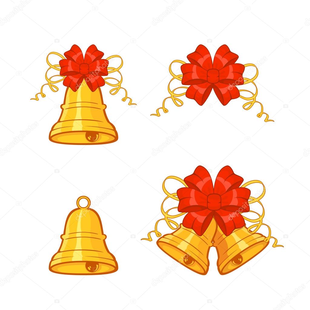 Bells with bow