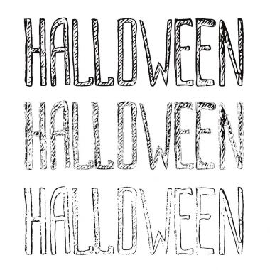 Cadılar Bayramı yazı grunge