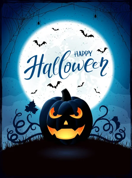 Jack O Lantern ile Cadılar Bayramı konulu ay arka plan