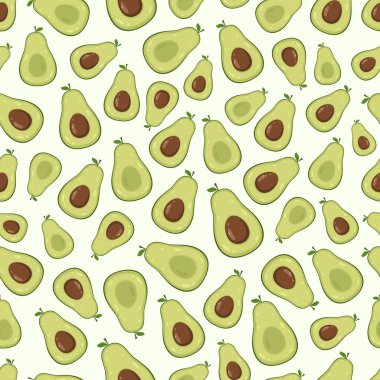 Avokado ile sorunsuz arka plan