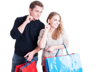 Çift holding alışveriş çanta yapımı jest duyamıyorum