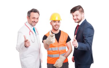 Görüntü doktor, mimar ve iş adamı