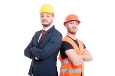 Gurur ya da kendine güvenen mühendis ve işadamı 