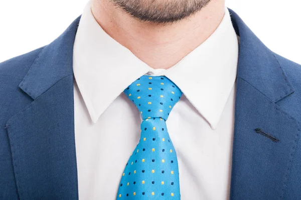 Close-up shot van de man gekleed in formele slijtage — Stockfoto