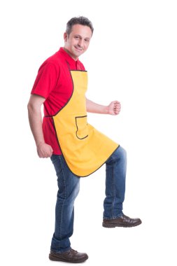 Büyük bir adım alarak emin hipermarket satıcı