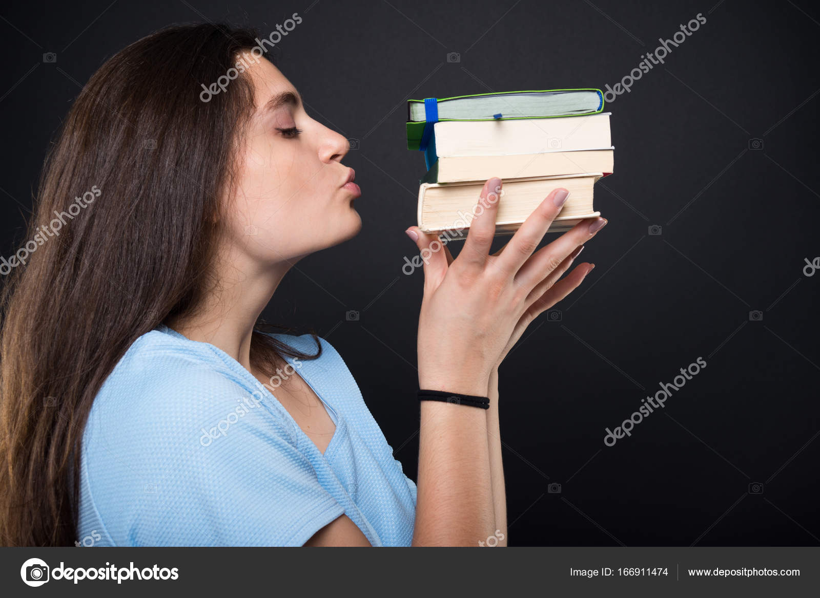 Schoolgirl Kissing